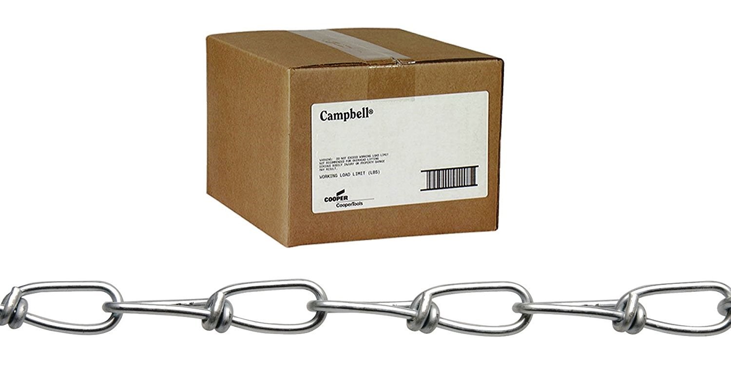 Buy the Campbell Chain 0332024 Straight Link Coil Chain 2 x 100 Ft