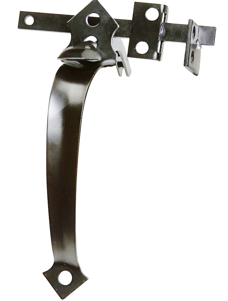 Buy the National 101451 InSwinging Door/Gate Latch, Black 24