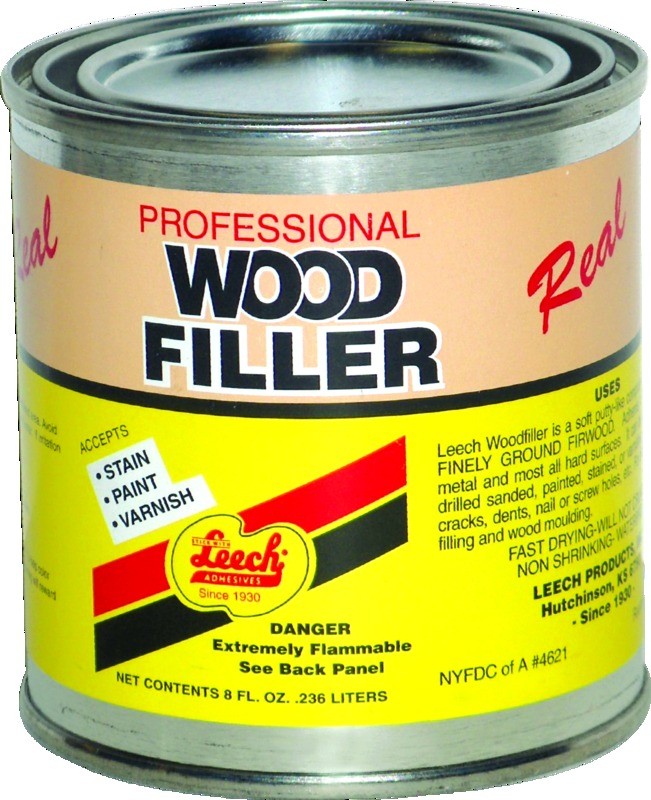 Buy the Leech Adhesive LWF68 Real Wood Filler 8 ounce Can Hardware
