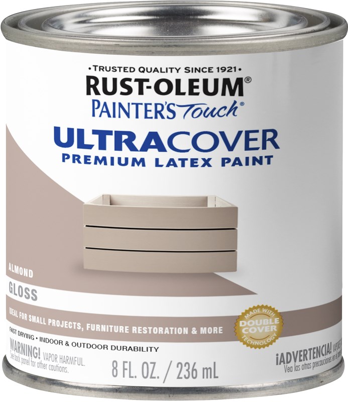 Buy the RustOleum 1994730 Ultra Cover Acrylic Latex, Gloss Almond