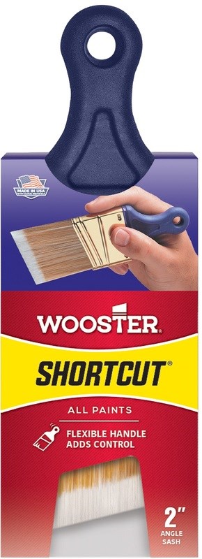 Buy the Wooster 0Q32110020 Angle Sash Brush, Shortcut 2" Hardware World