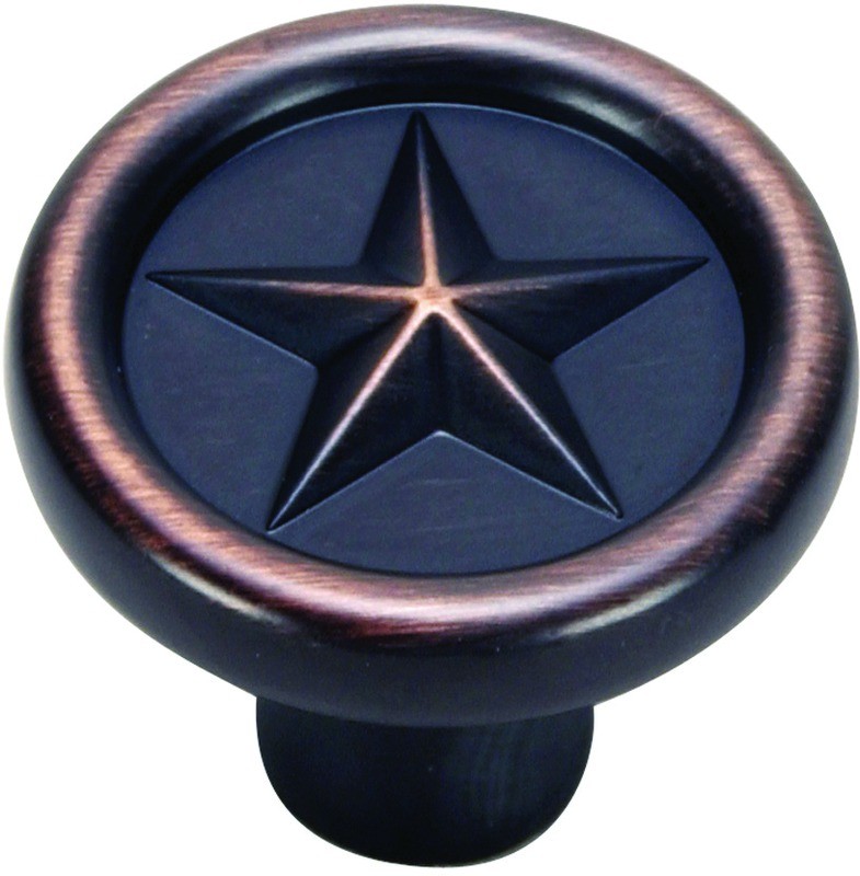 Buy the Hardware House 644286 Texas Star Knob, Classic Bronze