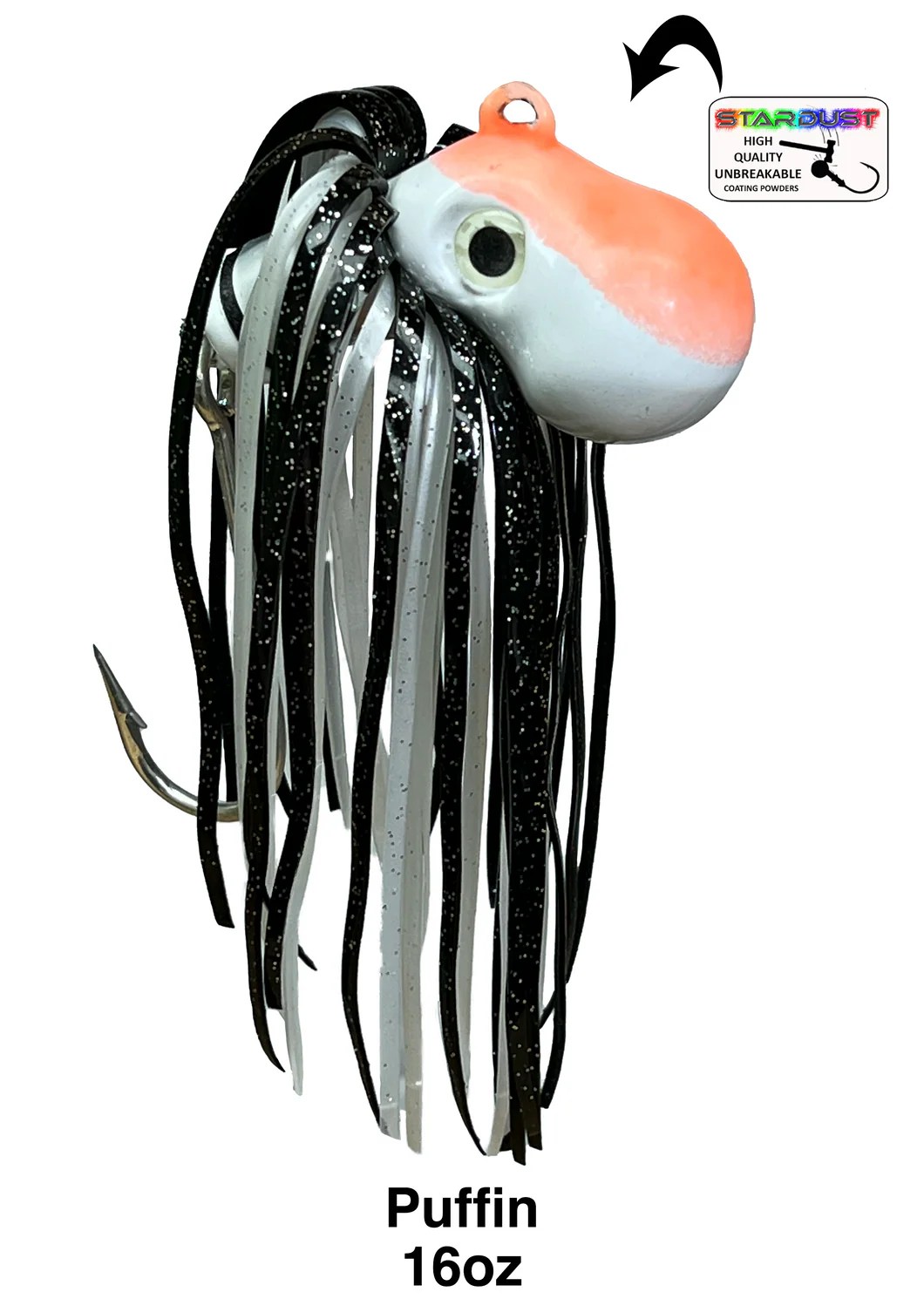 Octopus Lead Head Jigs Halibut, Rockfish & Lingcod Killer