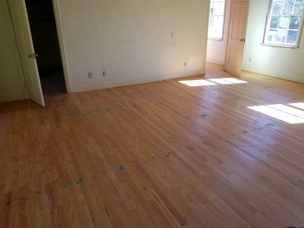 Heathwood Circle Refinish O’Cain & Streett Hardwoods