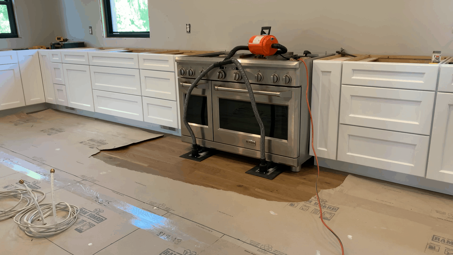 Have You Ever Needed to Move an Appliance on a Flooring Job? Hardwood