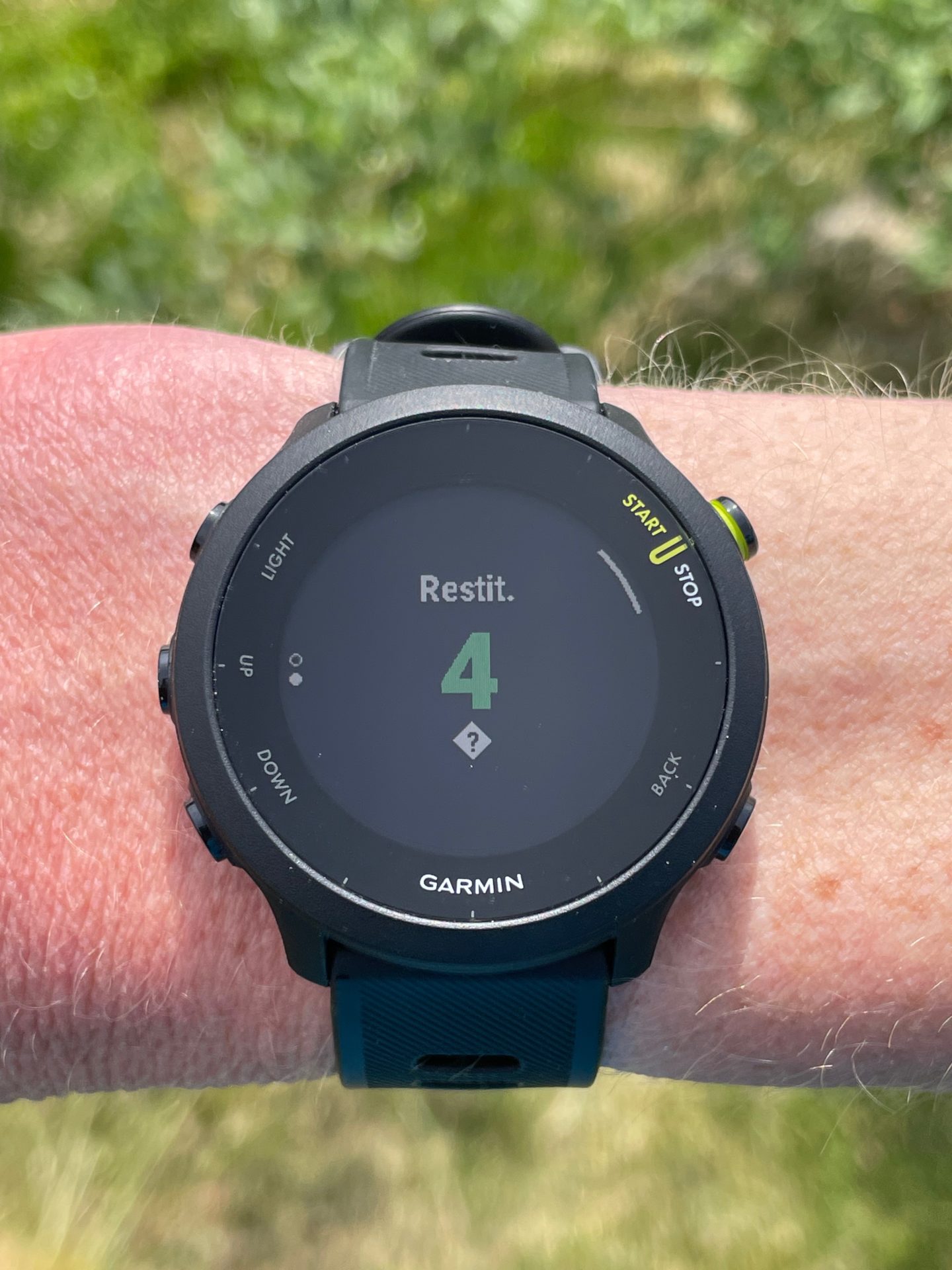 Test Garmin Forerunner 55