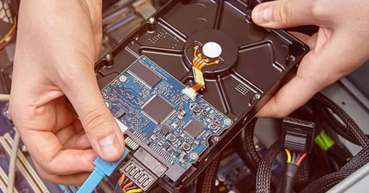 What is SAS interface on hard drives and how it differs from SATA