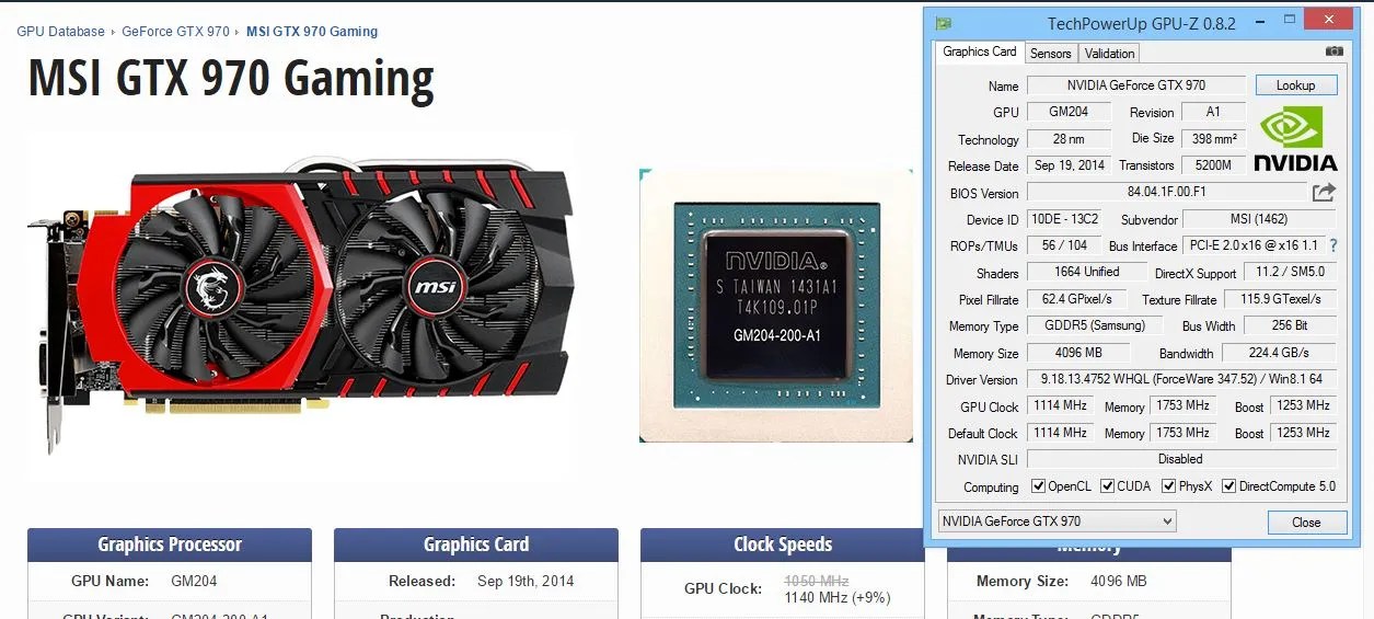 TechPowerUp lanza la versión 0.8.2 de GPUZ