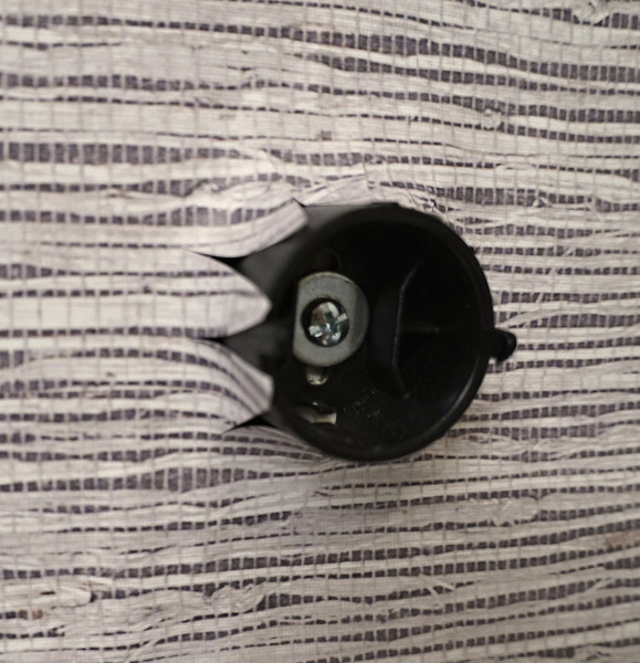 How do I hang wallpaper around light fittings… Harehill Decor