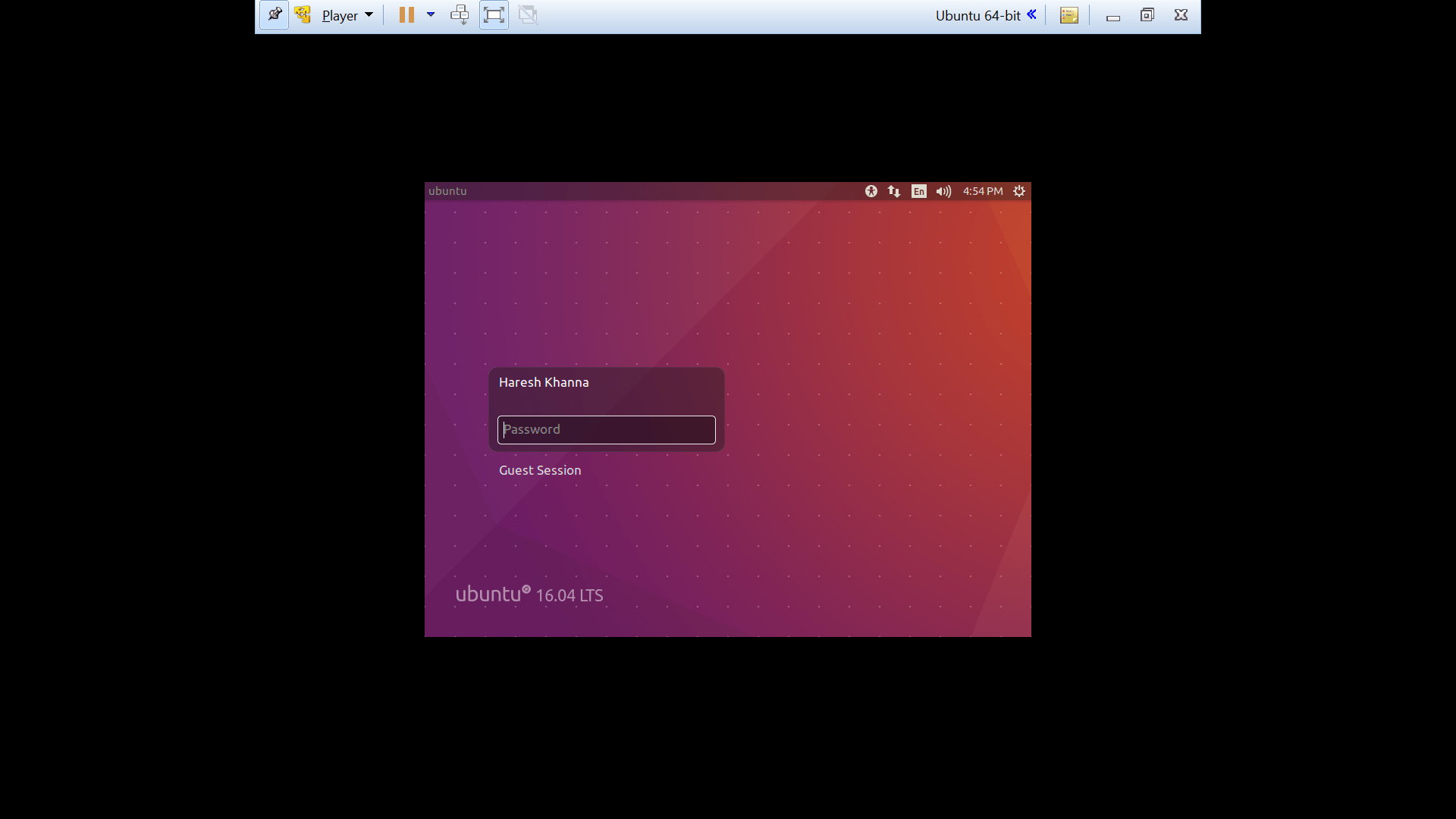 Ubuntu 16.04 VMWare Fullscreen Fix