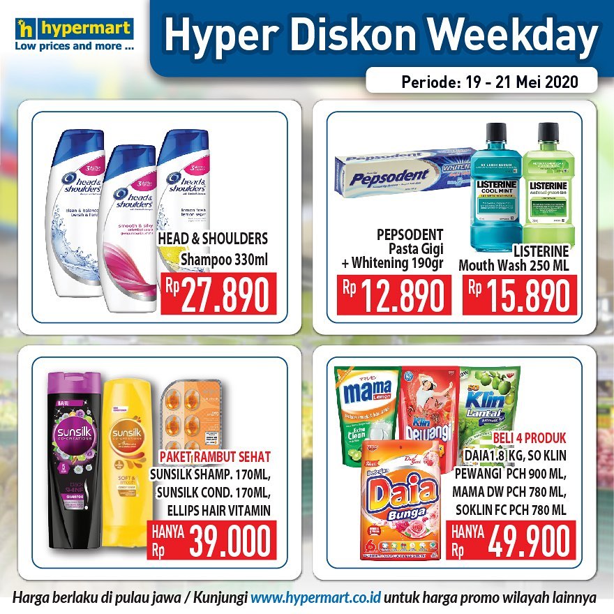 Promo Hypermart 19 20 21 Banyak Diskon Besar Agustus 2021