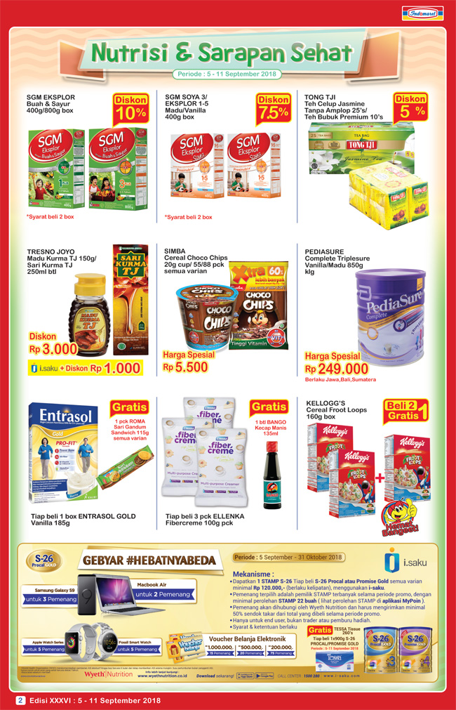 Katalog Promo Harga Indomaret Minggu Ini 5 11 September 2018 Info