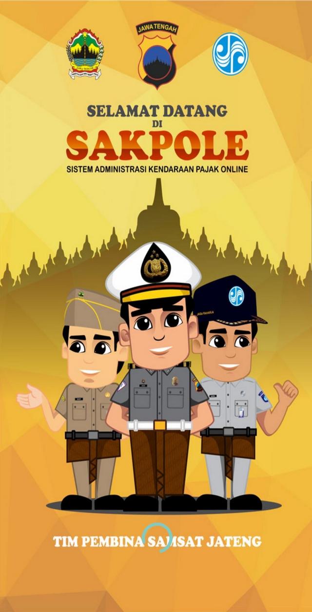 SAKPOLE eSAMSAT JATENG Aplikasi Pembayaran Pajak Online