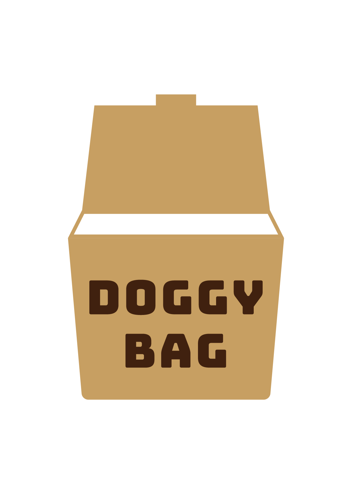 ドギーバッグのイラスト フリー張り紙素材 はりがみや