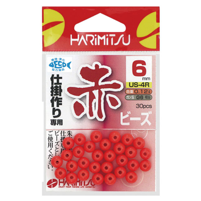 赤ビーズ 釣り具｜仕掛け｜釣り針の（株）ハリミツ