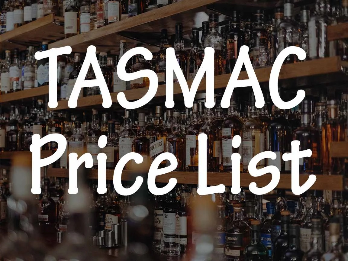 [Updated] TASMAC and Elite Alcohol Price list Imported & Domestic