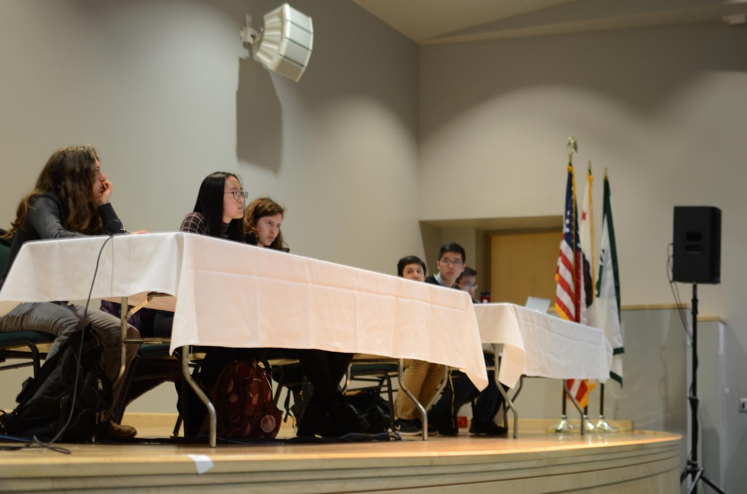 Students discuss gun control in after school nonpartisan gun debate