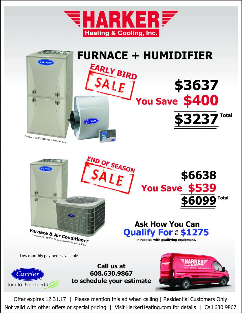 Special Offers Harker Heating & Cooling