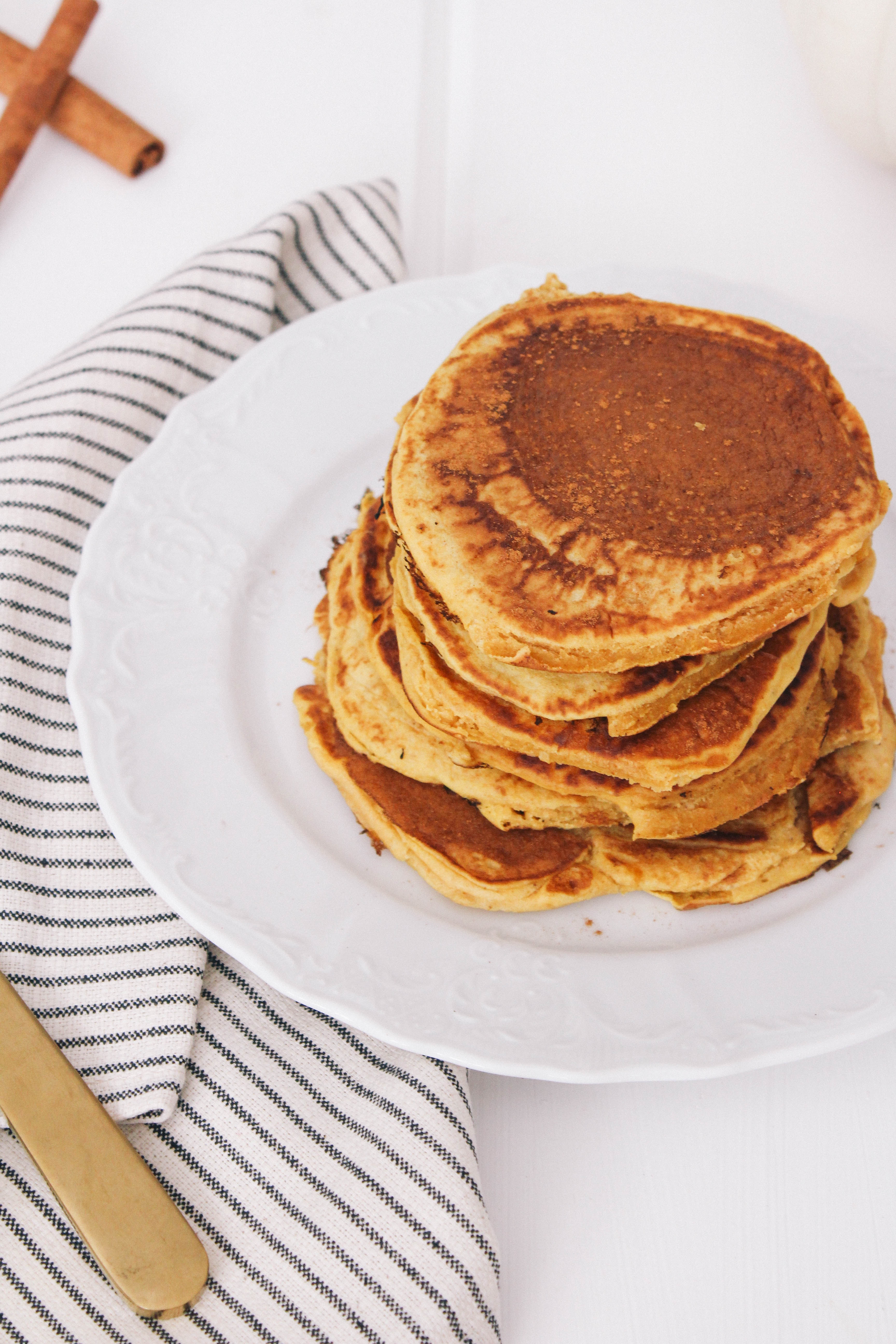 Pumpkin Spice Pancakes Harlowe James