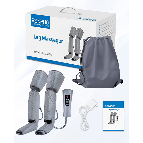 RENPHO Leg Massager for Circulation and Relaxation, Calf Feet Thigh
