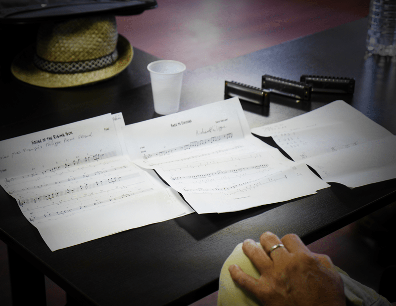 Tablatures pour harmonicas