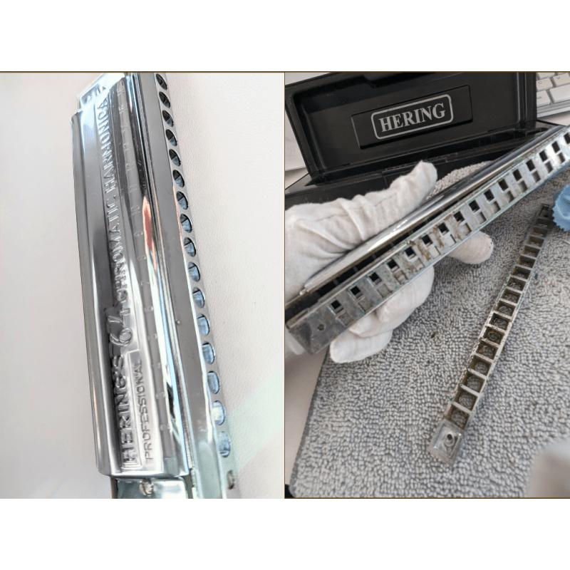 Chromatic harmonica Cleaning Harmonica Maintenance Harmonicaland