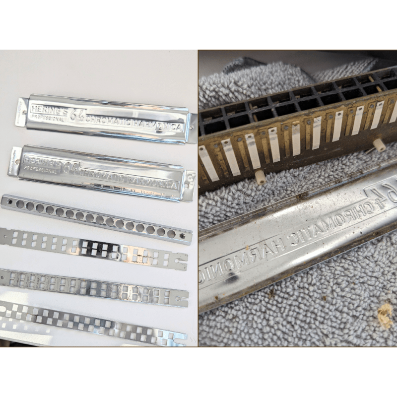 Chromatic harmonica Cleaning Harmonica Maintenance Harmonicaland