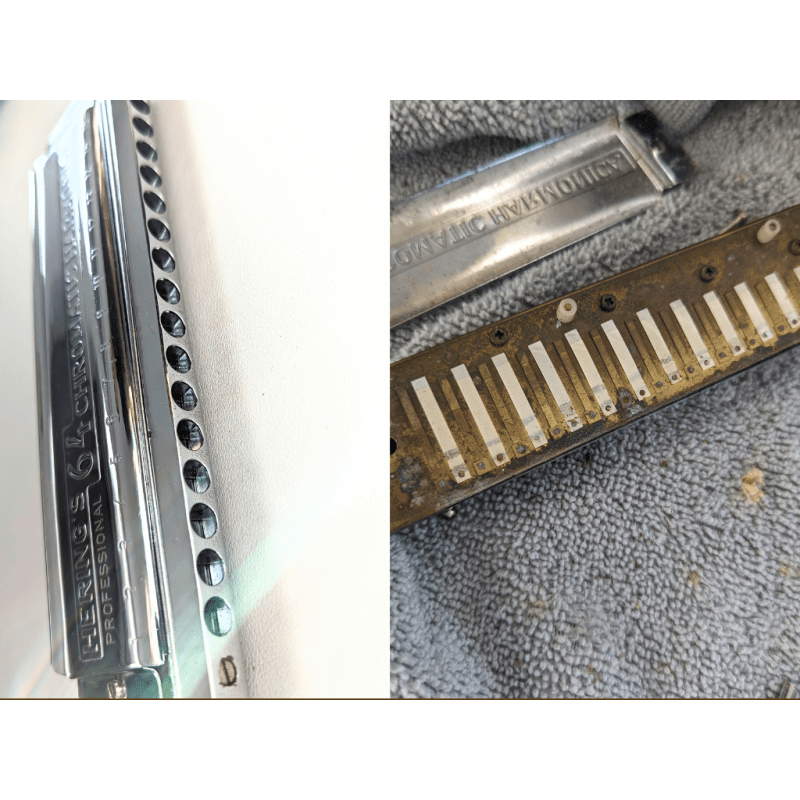 Chromatic harmonica Cleaning Harmonica Maintenance Harmonicaland