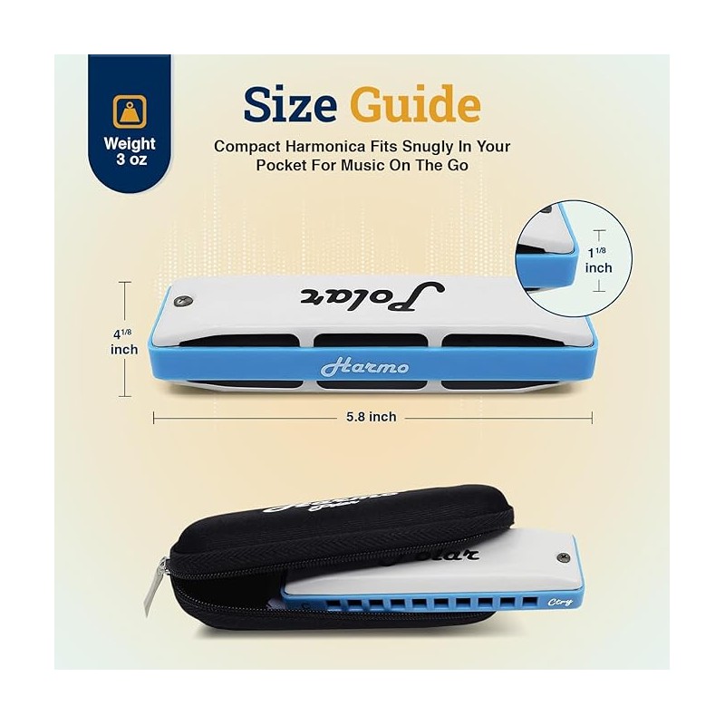Harmo Polar Super Country harmonica Harmo diatonic harmonicas