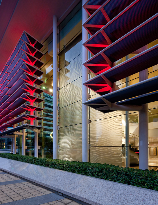 Banco Popular Harmonic Water Features
