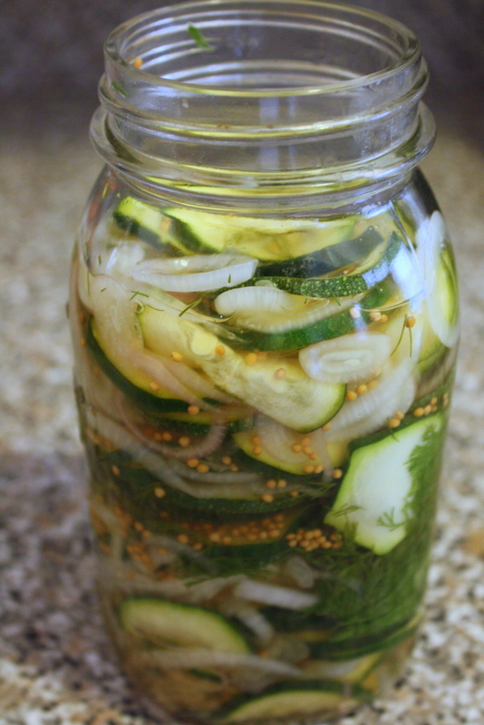 Perfect Zucchini Pickles Harmonious Belly