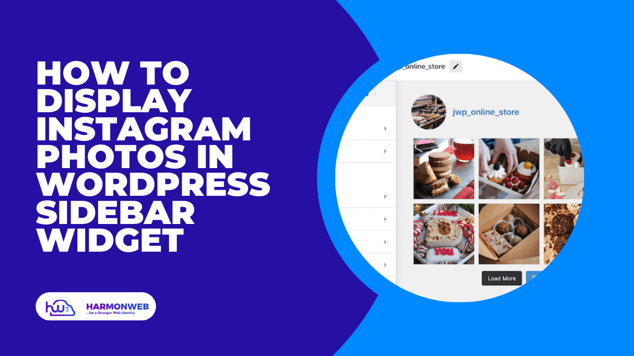 How to Display Instagram Photos in WordPress Sidebar Widget Harmon