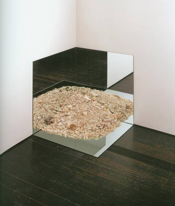 Robert Smithson, Mirror and Crushed Shells Harmony Blog