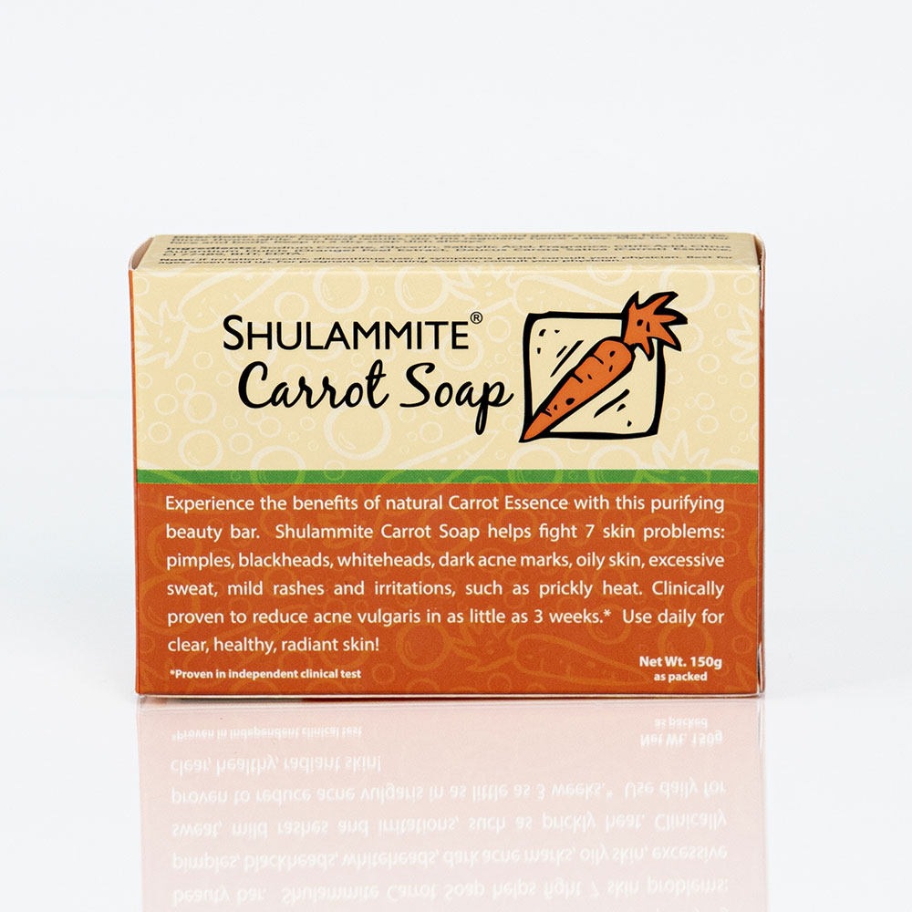 Shulammite Carrot Soap Harmony and Wellness