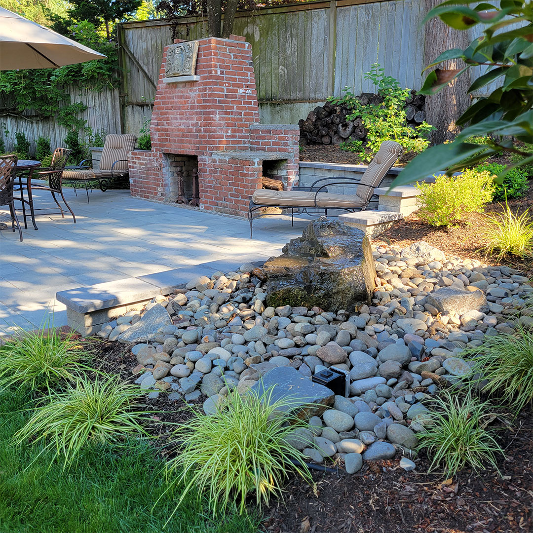 Tudor Backyard Remodel Harmony Design Northwest