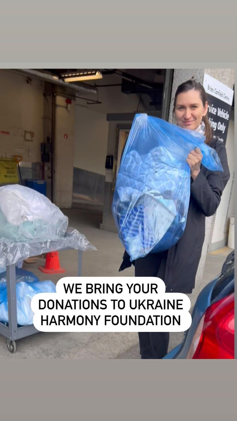 Donation to Ukrainian charity Harmony Home Organizing