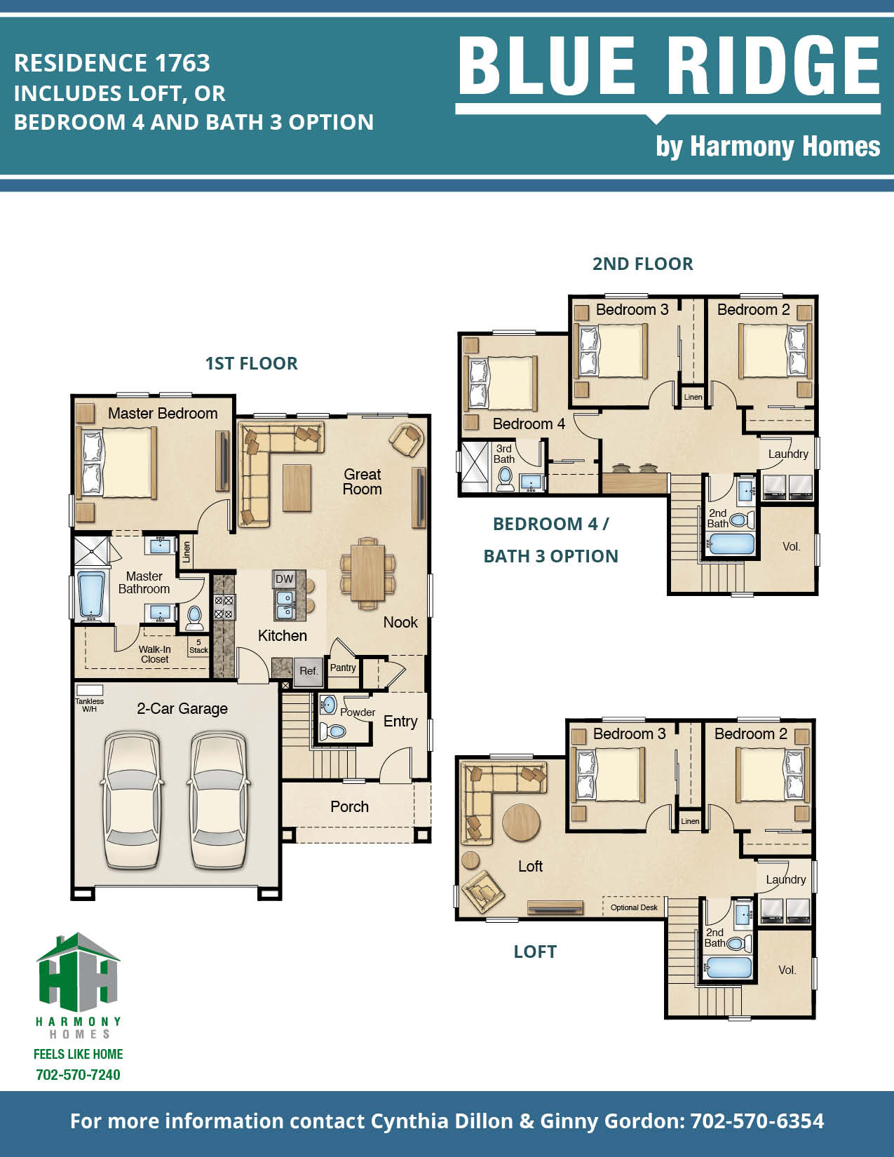 Blue Ridge 1763 Harmony Homes