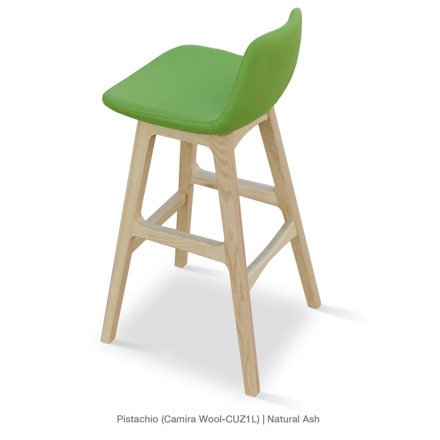 Pera Wood Bar/Counter Stool Harmony Modern USA
