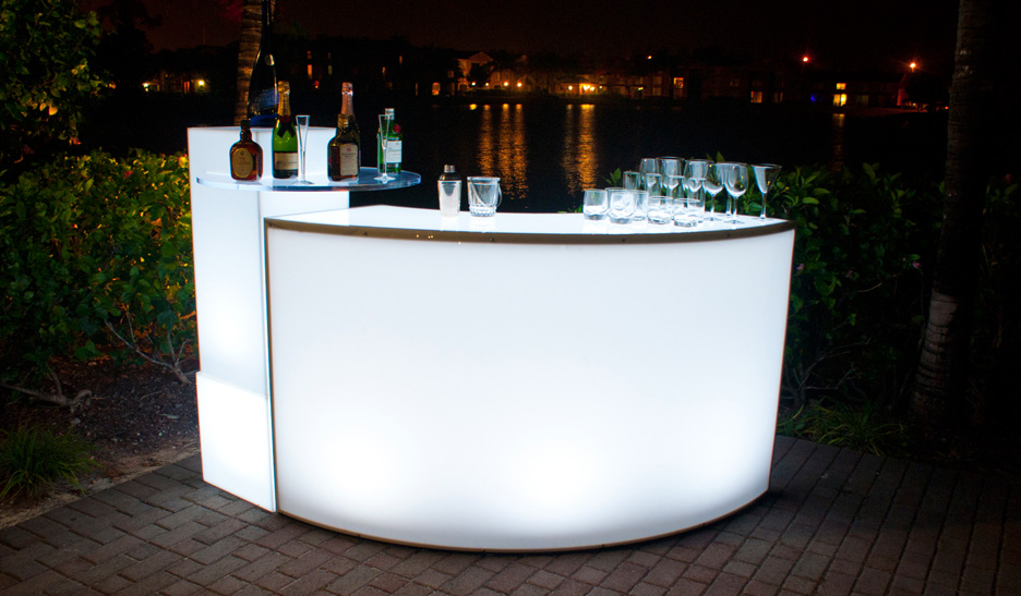 Acrylic Led Bar Harmony Rental