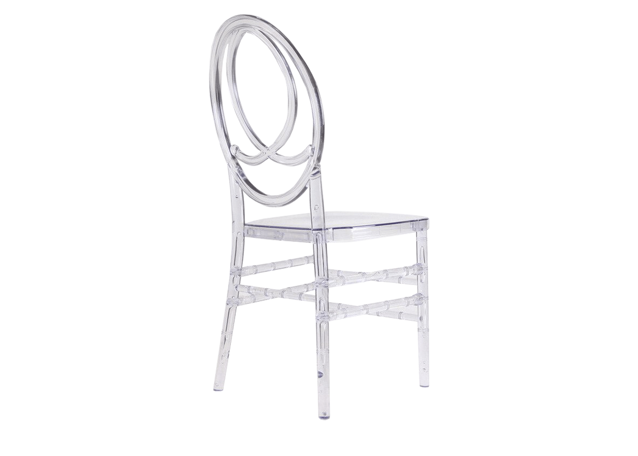 Clear Infinity Chair Harmony Rental
