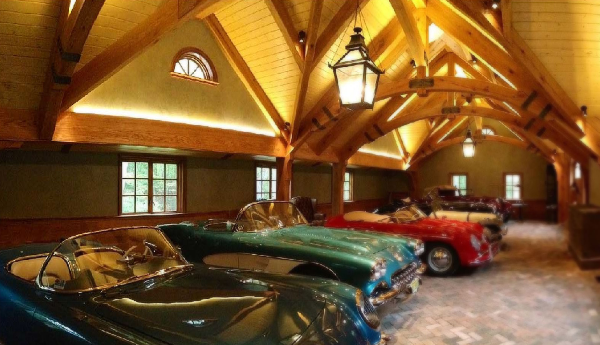 Timber Frame Car Barns Harmony Timberworks