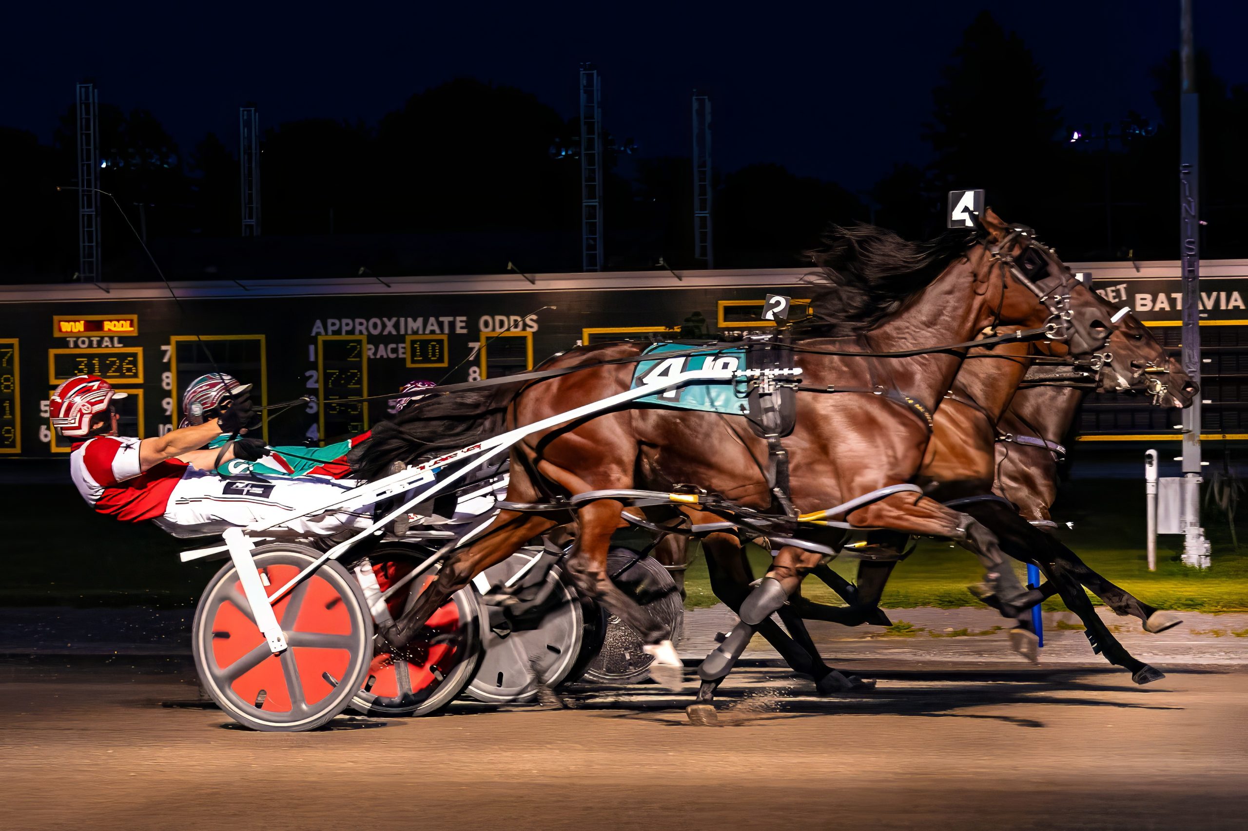 Hunting Hula, So Well Dressed capture NYSS splits at Batavia Harnesslink
