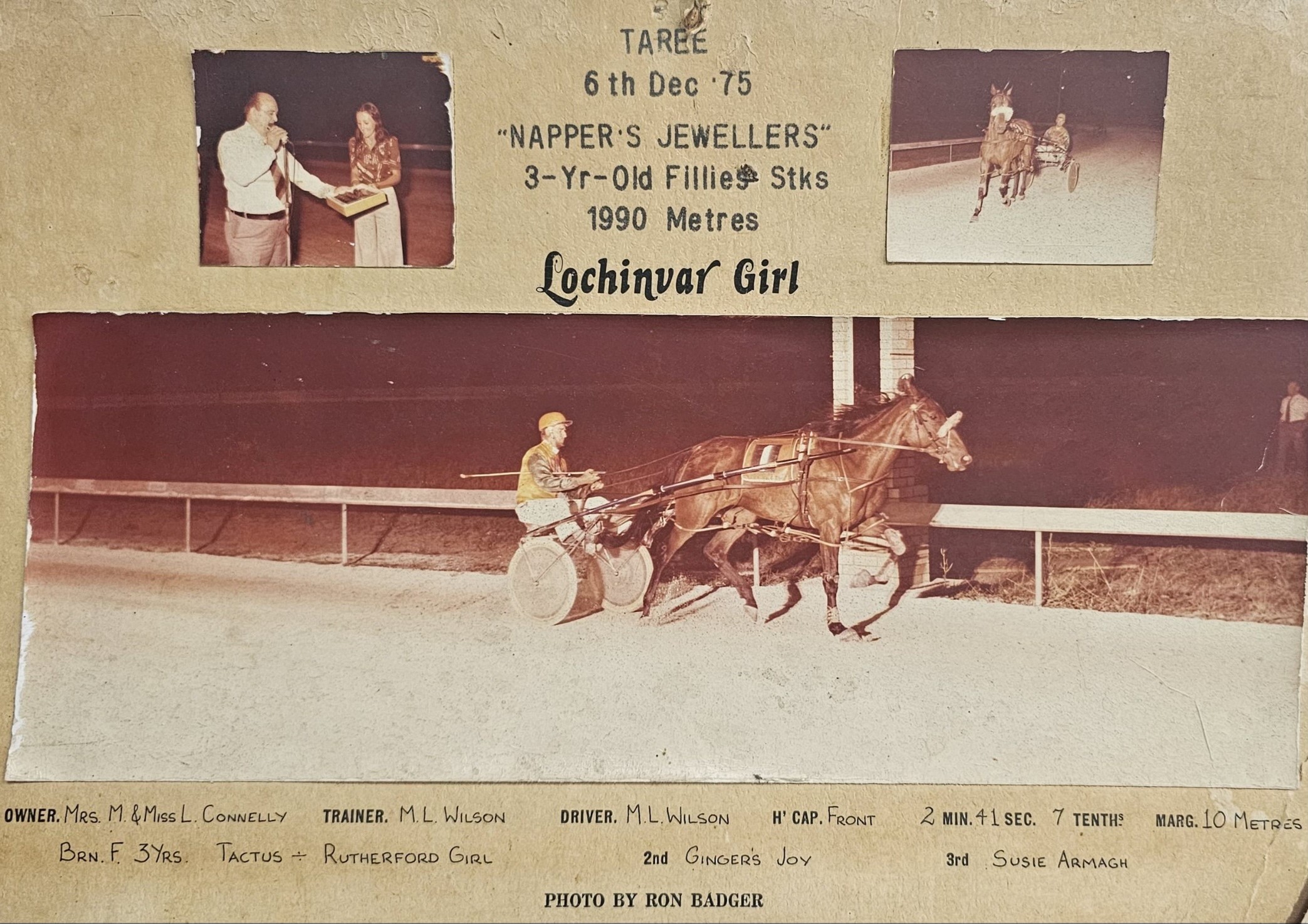 Modest start to the Lochinvar love story Harnesslink