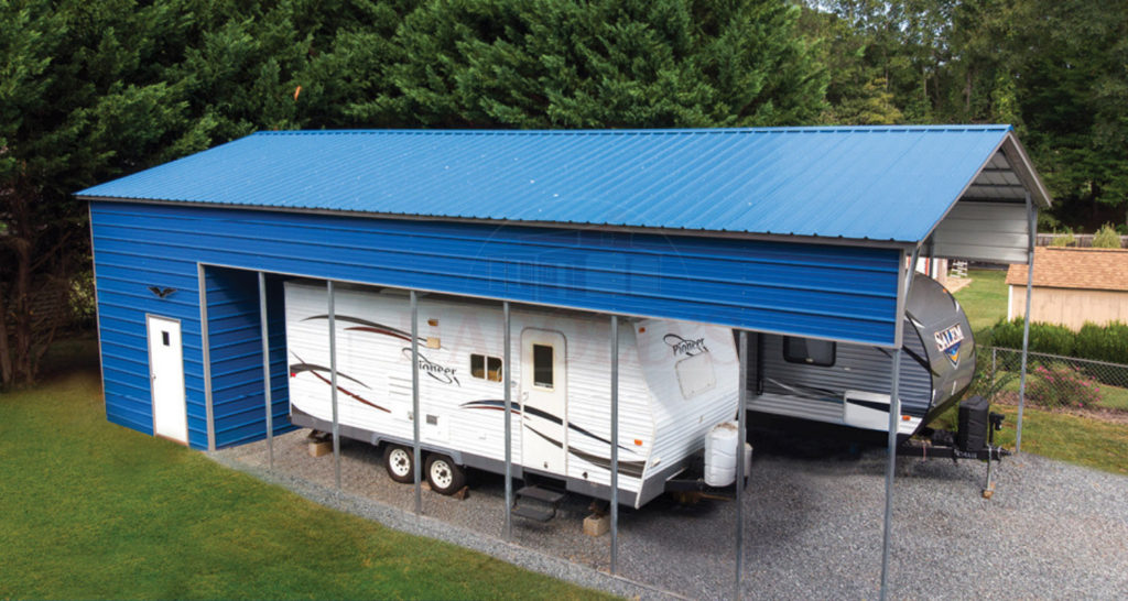 Utility Building RV Cover Harold’s Steel Buildings