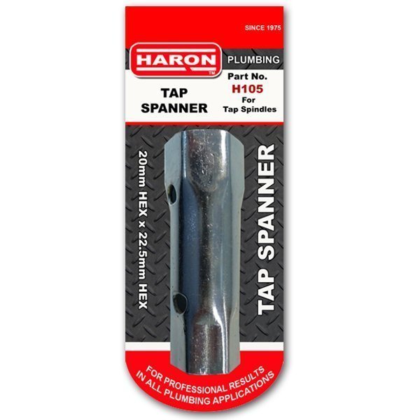 Haron H105 Tap Spanner 20mm Hex x 22.5mm Hex Haron