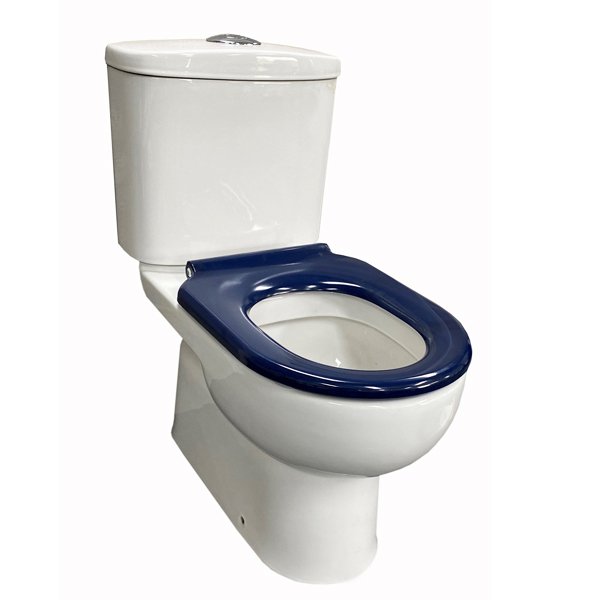 Haron TS760 604 Blue DShape Single Flap Toilet Care Seat Haron