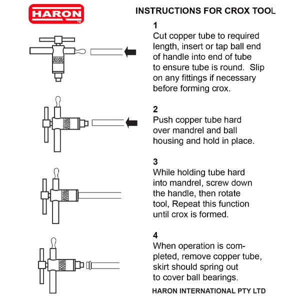 Haron H110 1/2" / 12.7mm Crox Tool Haron