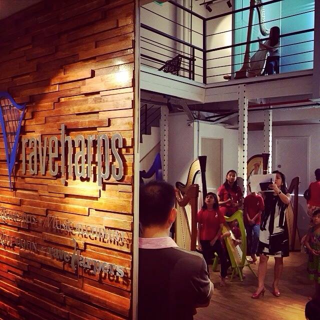 Rave Harps Center Opens in Singapore Harp Column