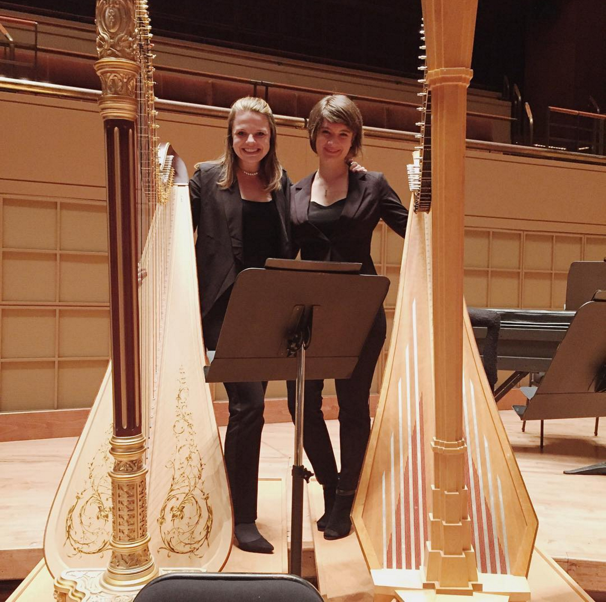 From Solo to Section Harp Column