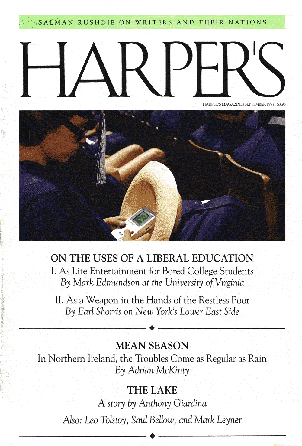 😱 On the uses of a liberal education. Mark Edmundson On The Uses Of A